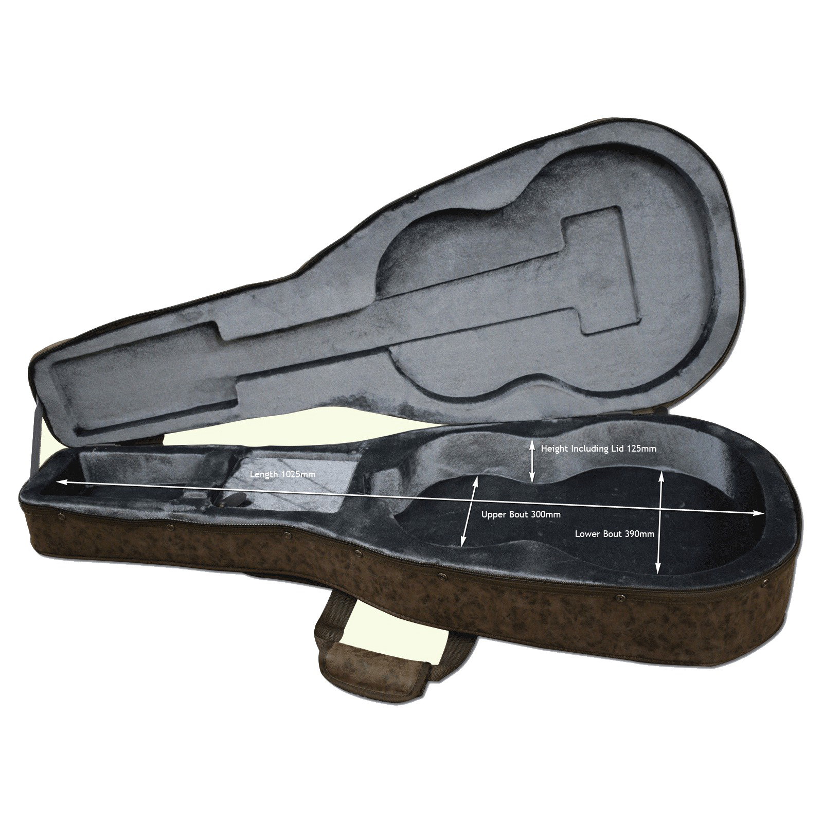 Spider Hard Acoustic Guitar Flight Case For Epiphone Pro-1 Classic